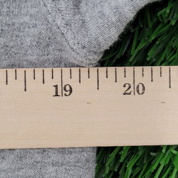 Champion MIT University Hoodie Small 19x23 Gray Baggy Embroidered - Picture 10 of 16